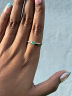 Emerald Ring (Silver)