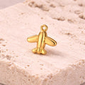Airplane Pendant (Gold)