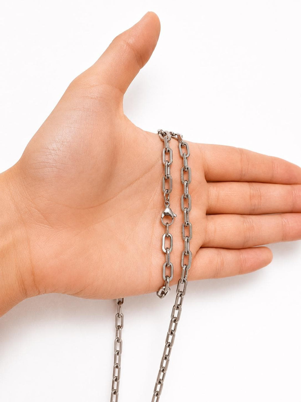 Paperclip Chain (Silver) 5.5mm