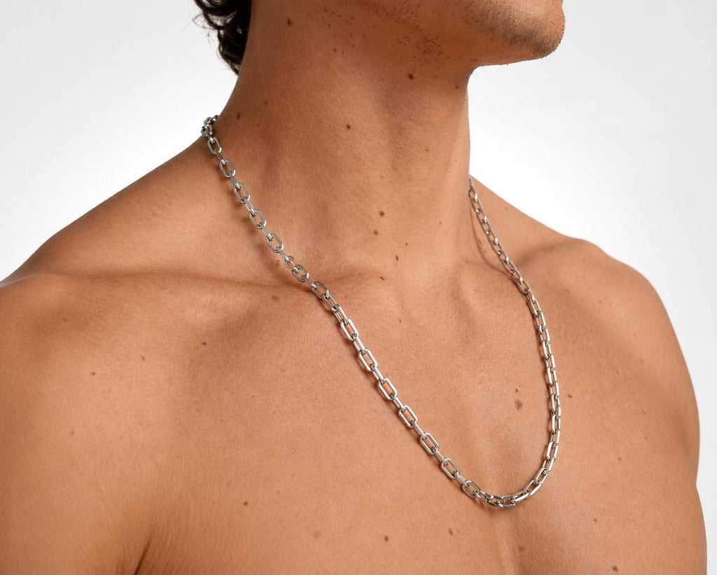 Paperclip Chain (Silver) 5.5mm