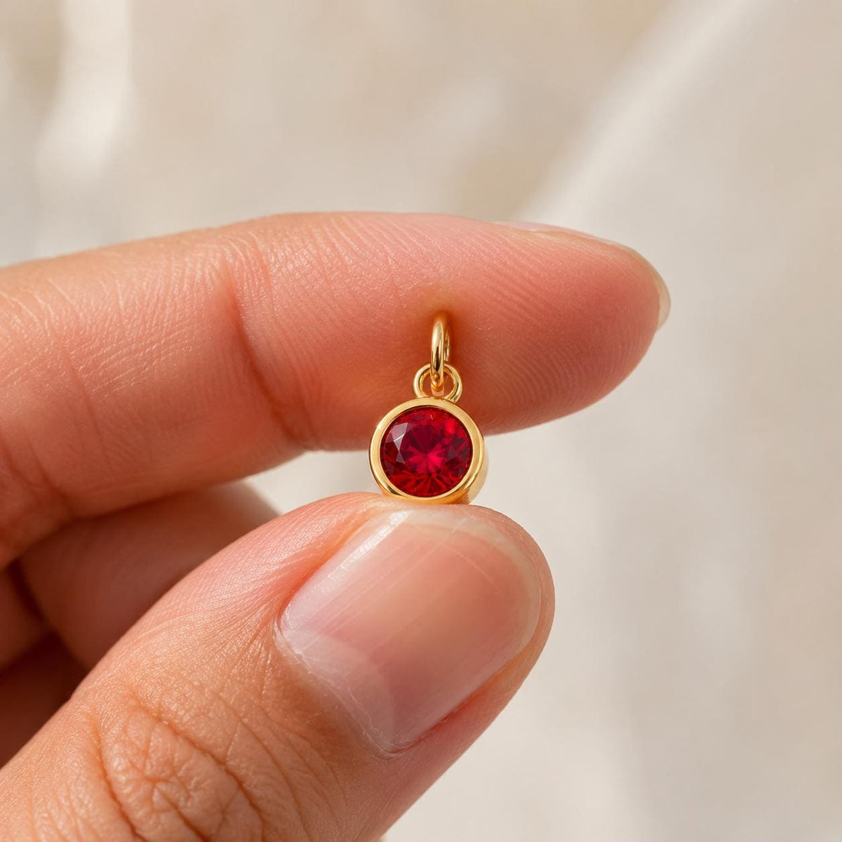 Birthstone Pendant (Gold)