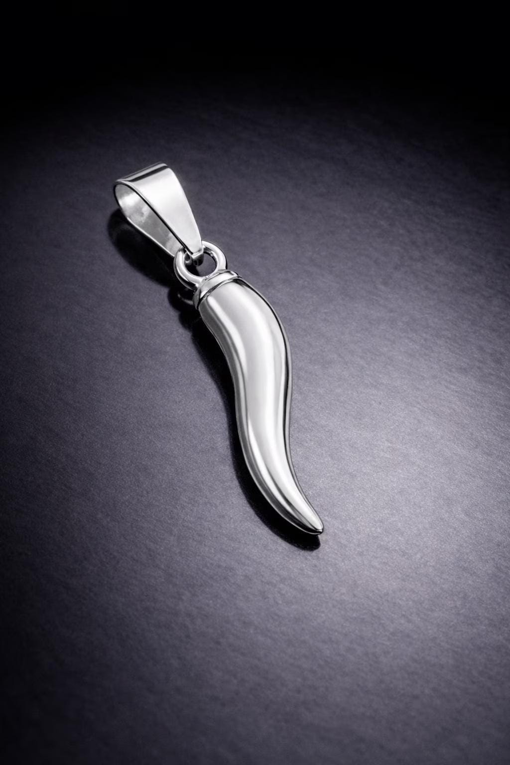 Mano Cornuto & Horn (Silver)