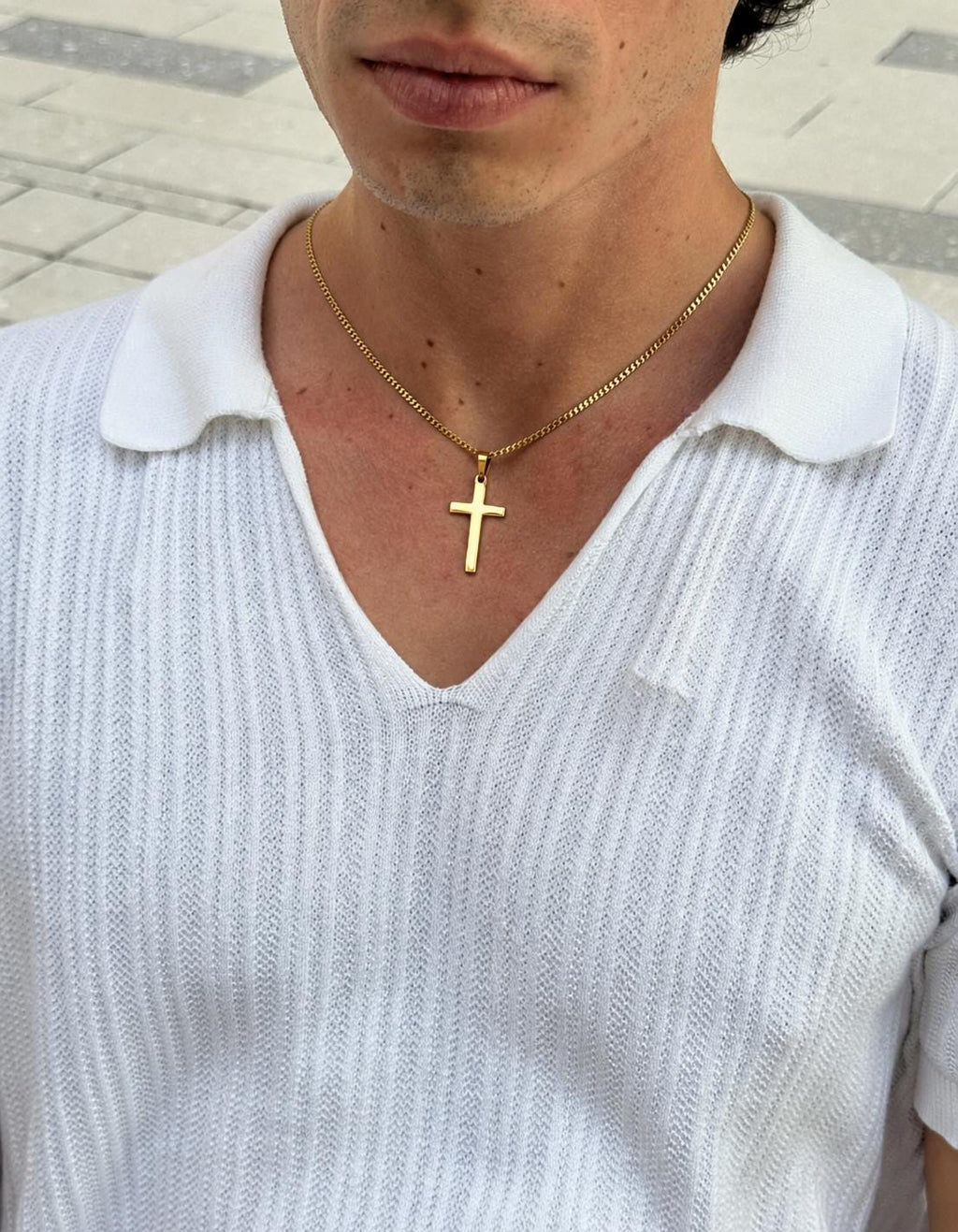 Cross Charm (Gold)