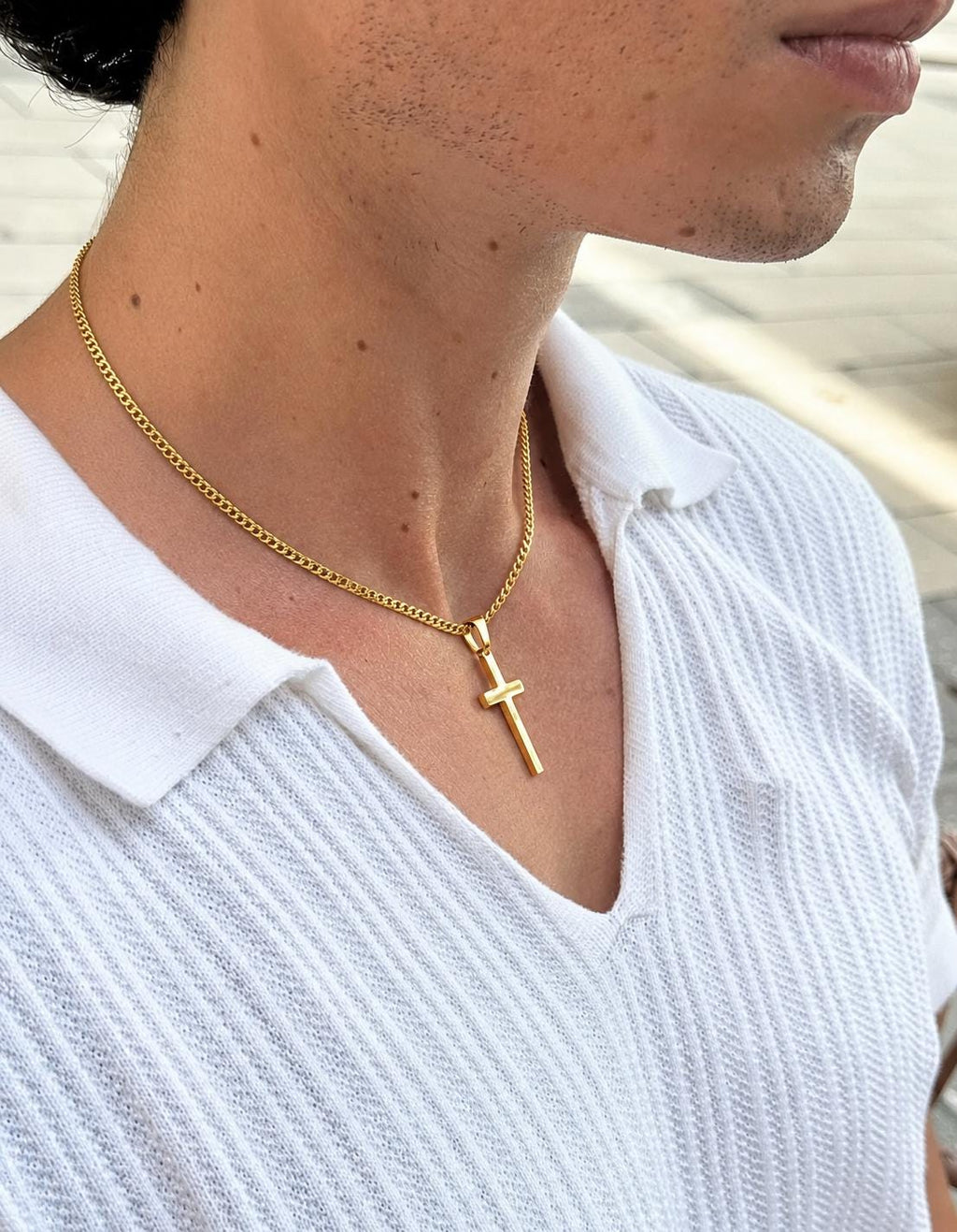Cross Charm (Gold)