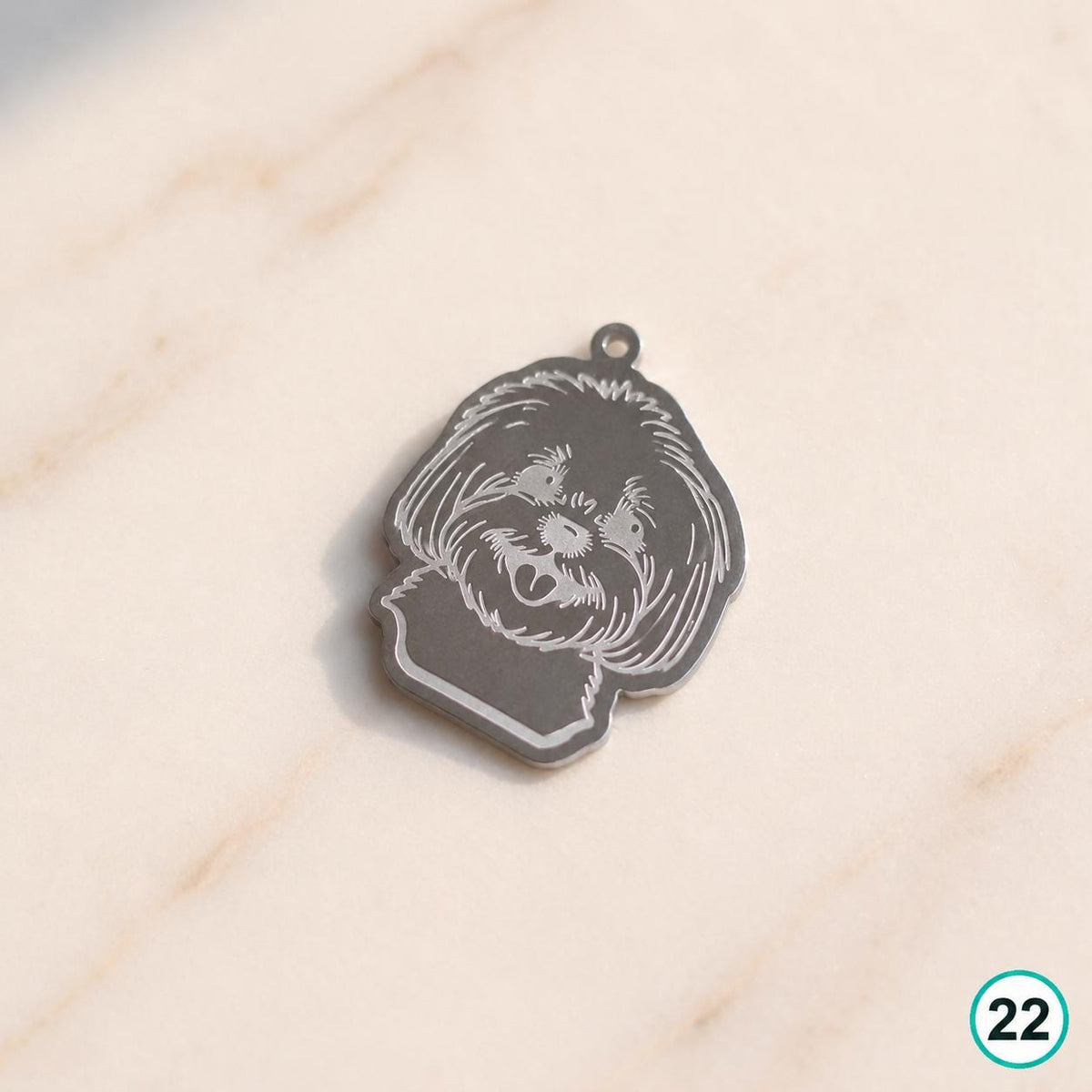 Dog Breed Charm (Silver)