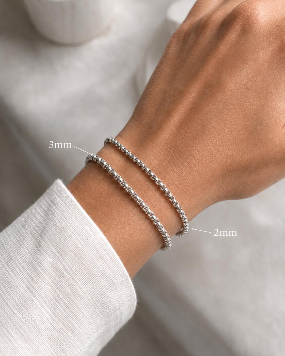 Popcorn Bracelet (Silver)