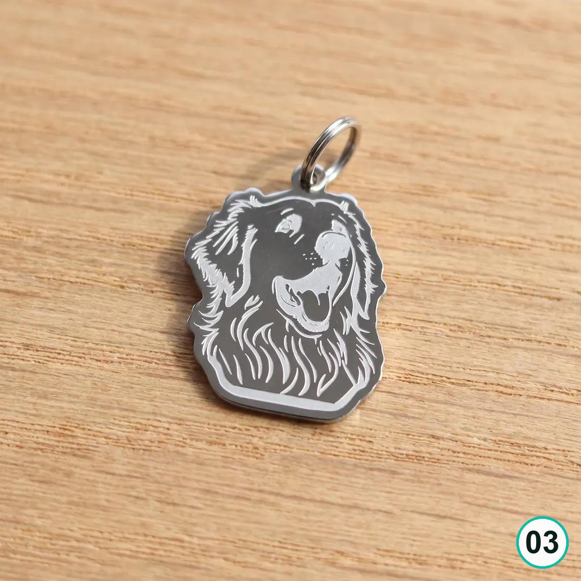 Dog Breed Charm (Silver)