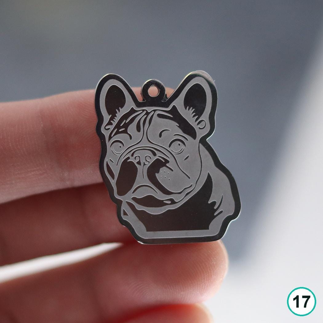 Dog Breed Charm (Silver)