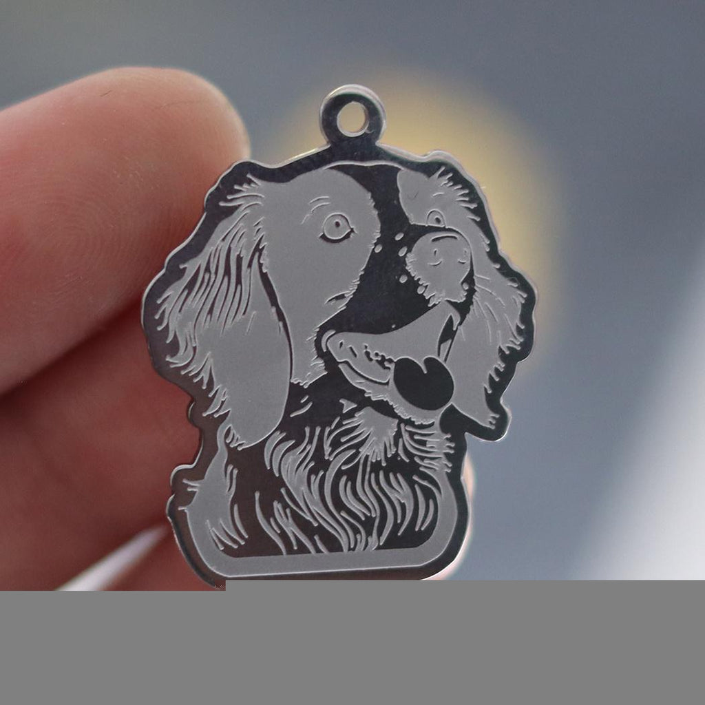 Dog Breed Charm (Silver)