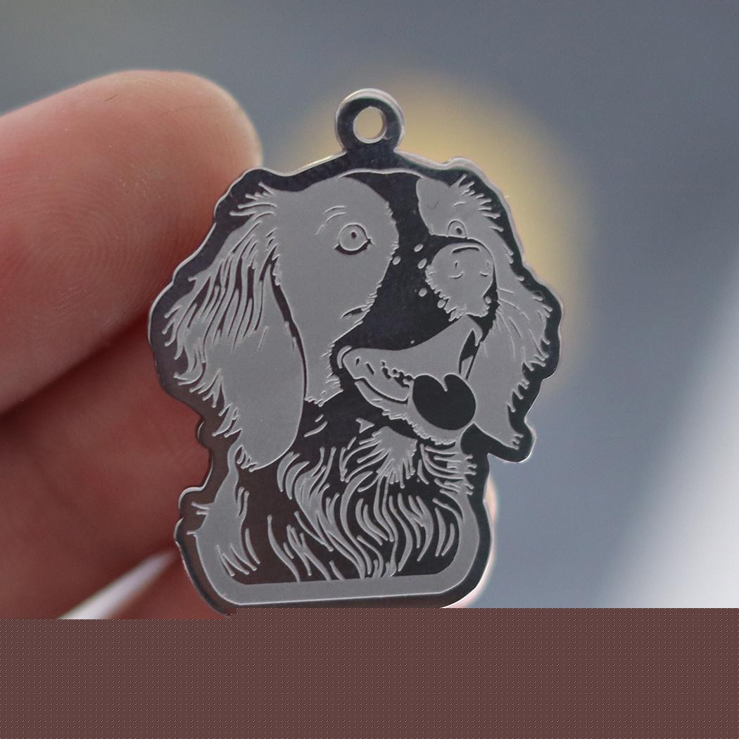 Dog Breed Charm (Silver)