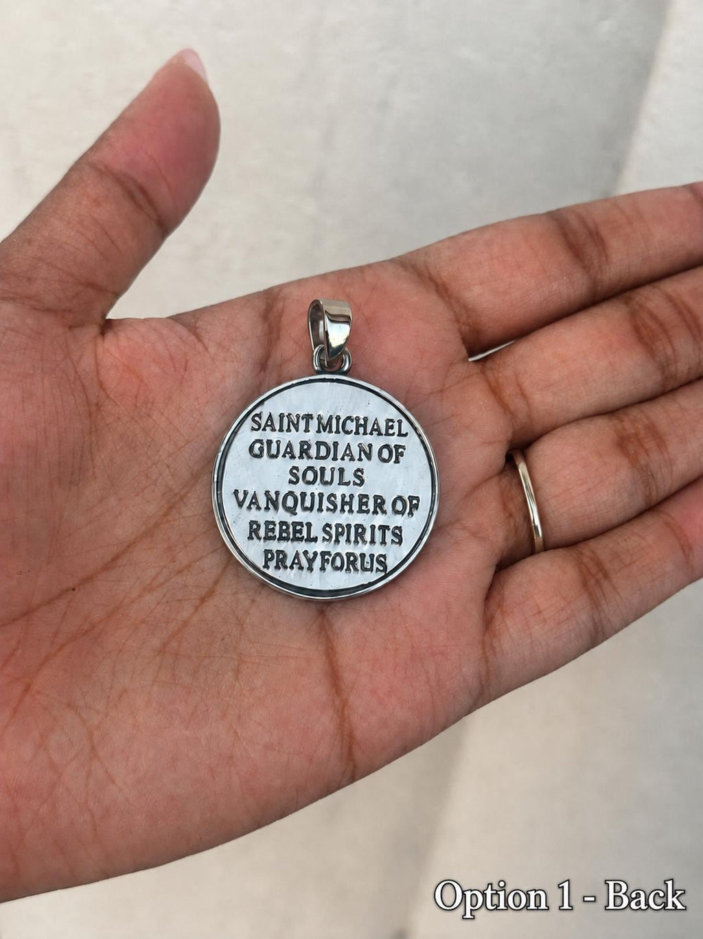 St. Michael Pendant (Silver)