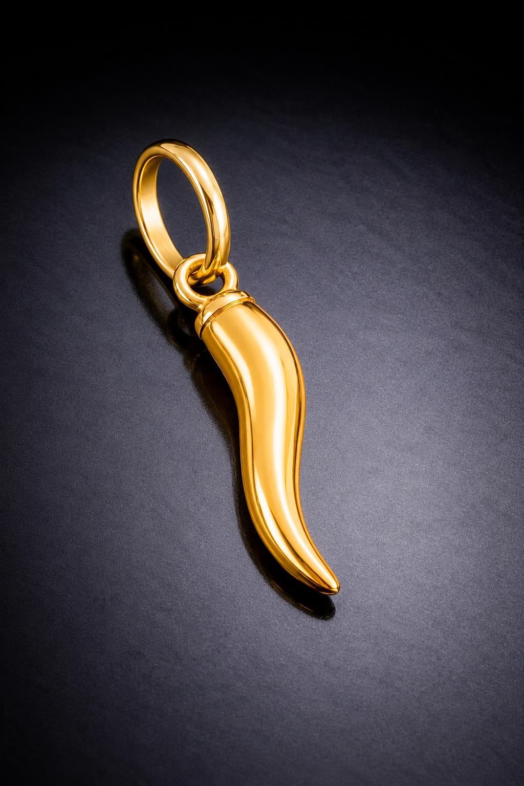 Mano Cornuto & Horn (Gold)
