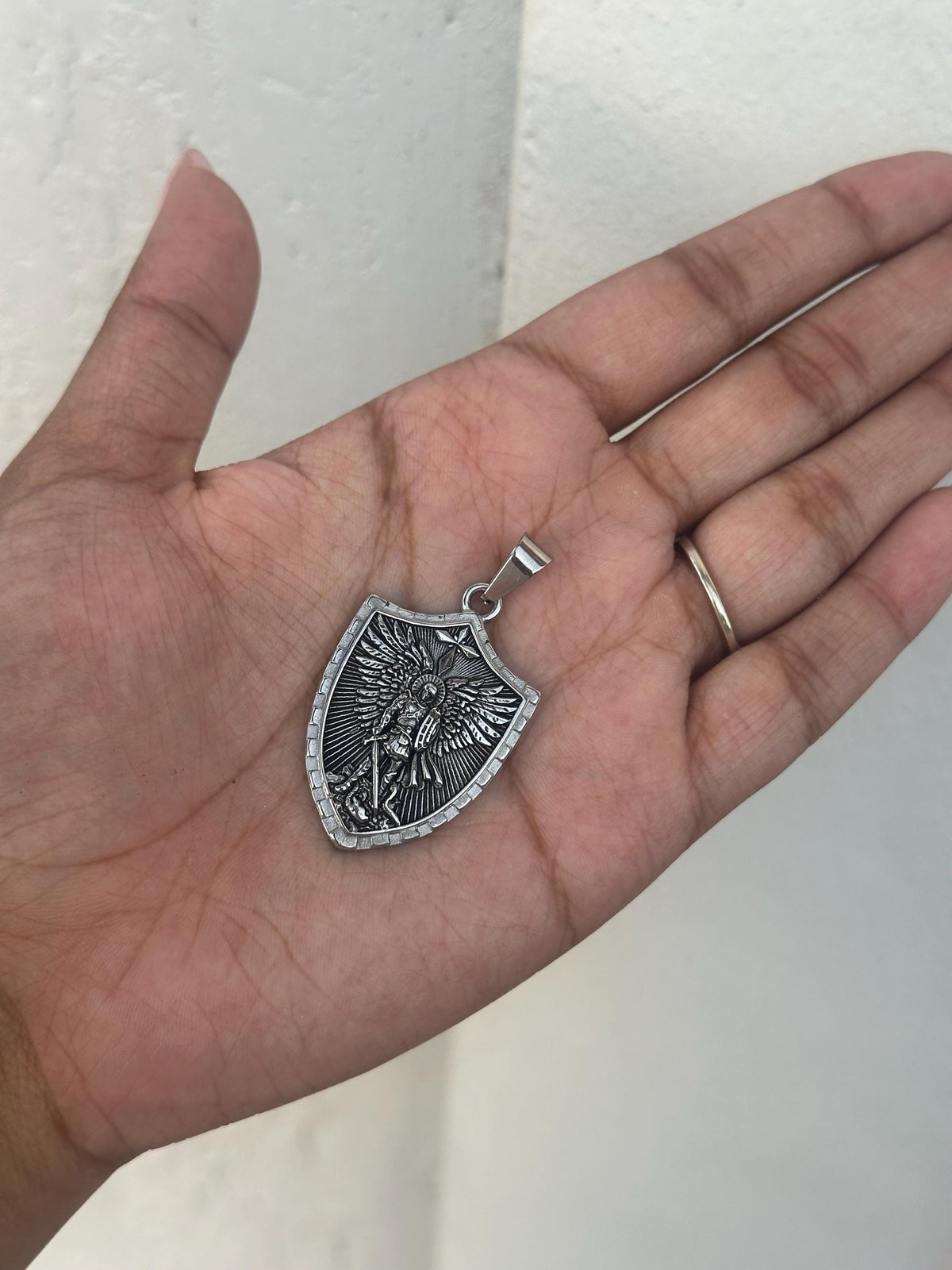 St. Michael Pendant (Silver)