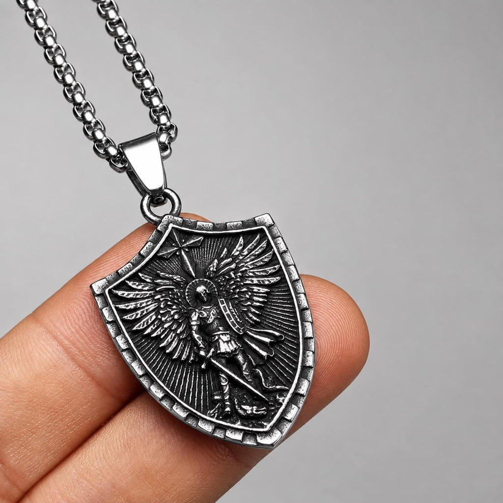 St. Michael Pendant (Silver)