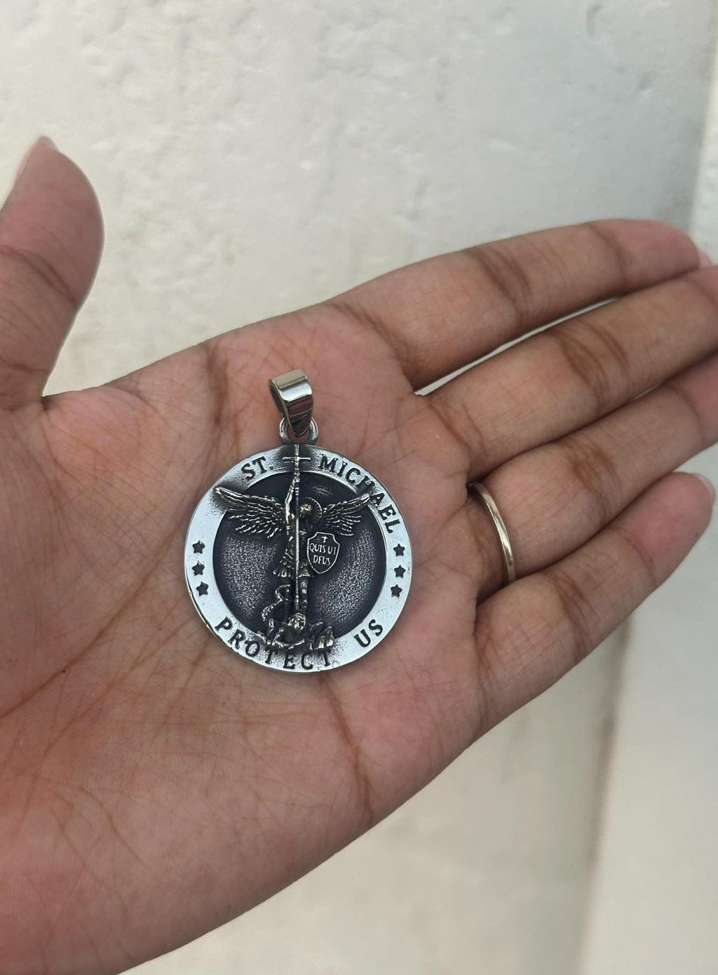 St. Michael Pendant (Silver)
