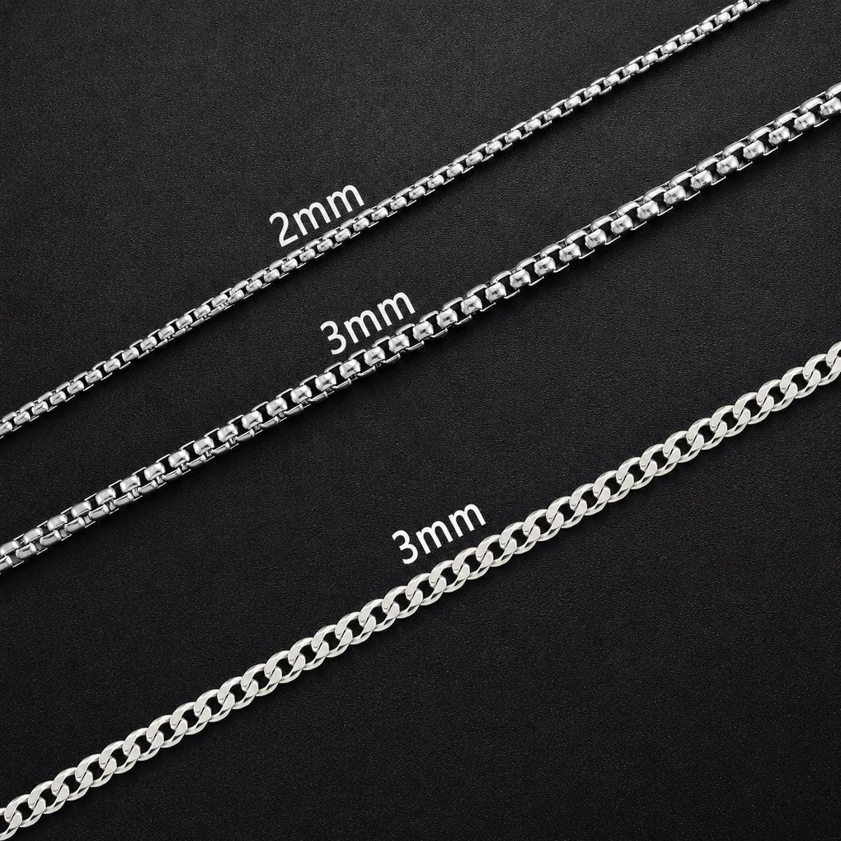 Sun & Moon Pendant Set (Silver)
