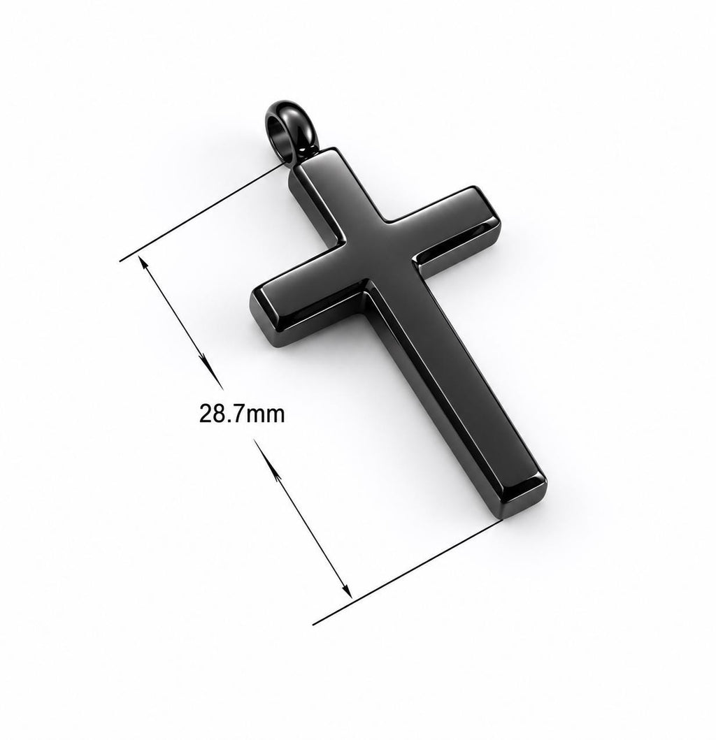 Cross Pendant (Black)