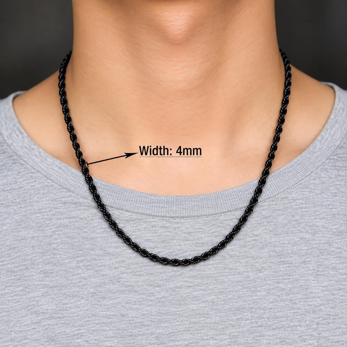 Rope Chain (Black)