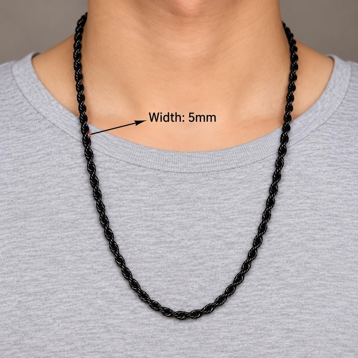 Rope Chain (Black)