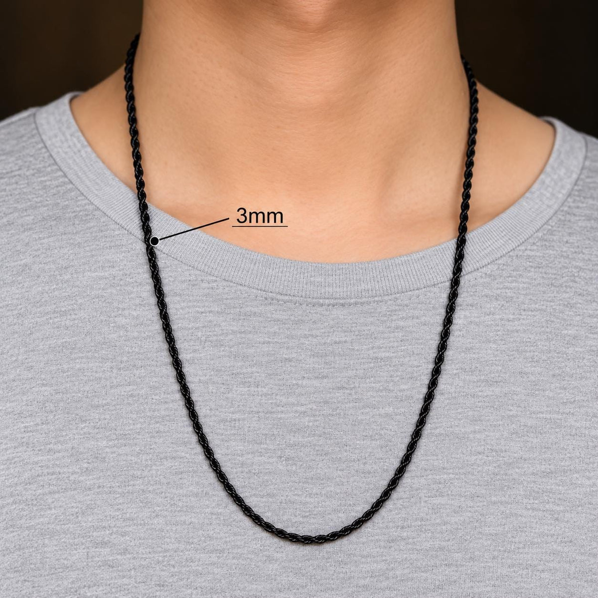 Rope Chain (Black)
