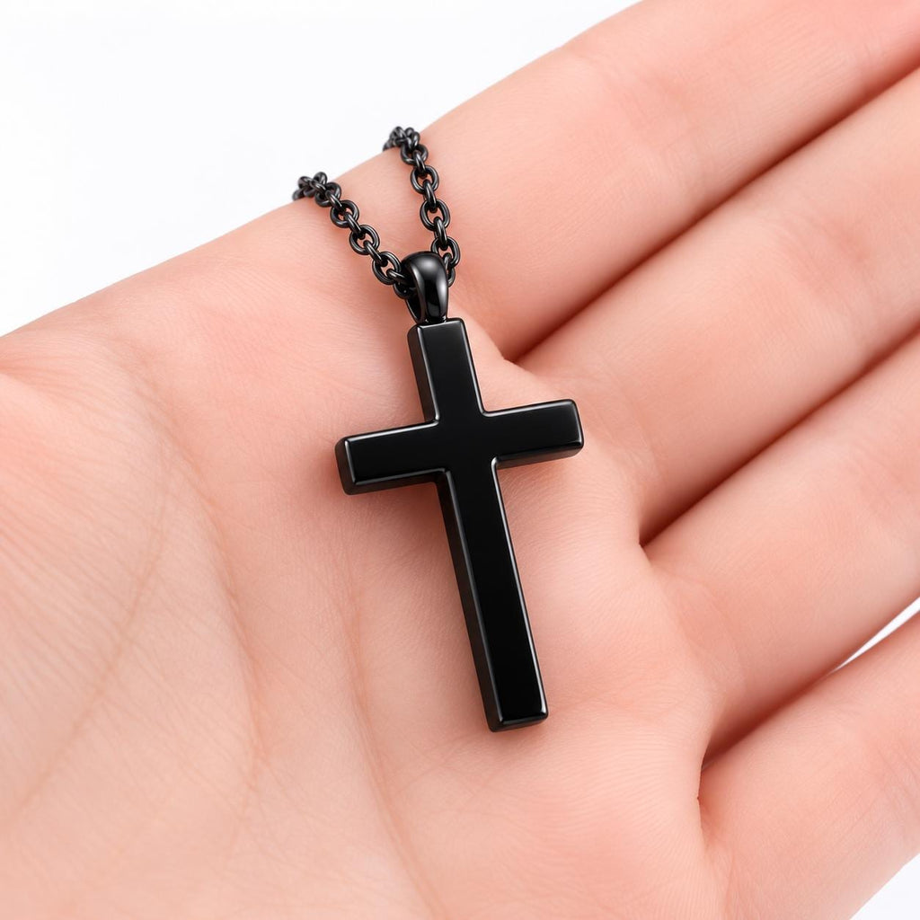Cross Pendant (Black)